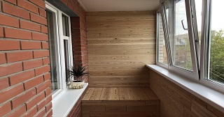 Отделка, остекление, утепление балконов в Солнечногорске от 209 руб. м/2.