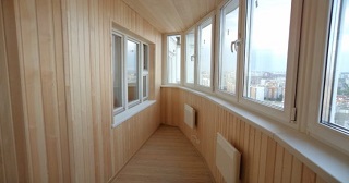 Отделка, остекление, утепление балконов в Солнечногорске от 209 руб. м/2.